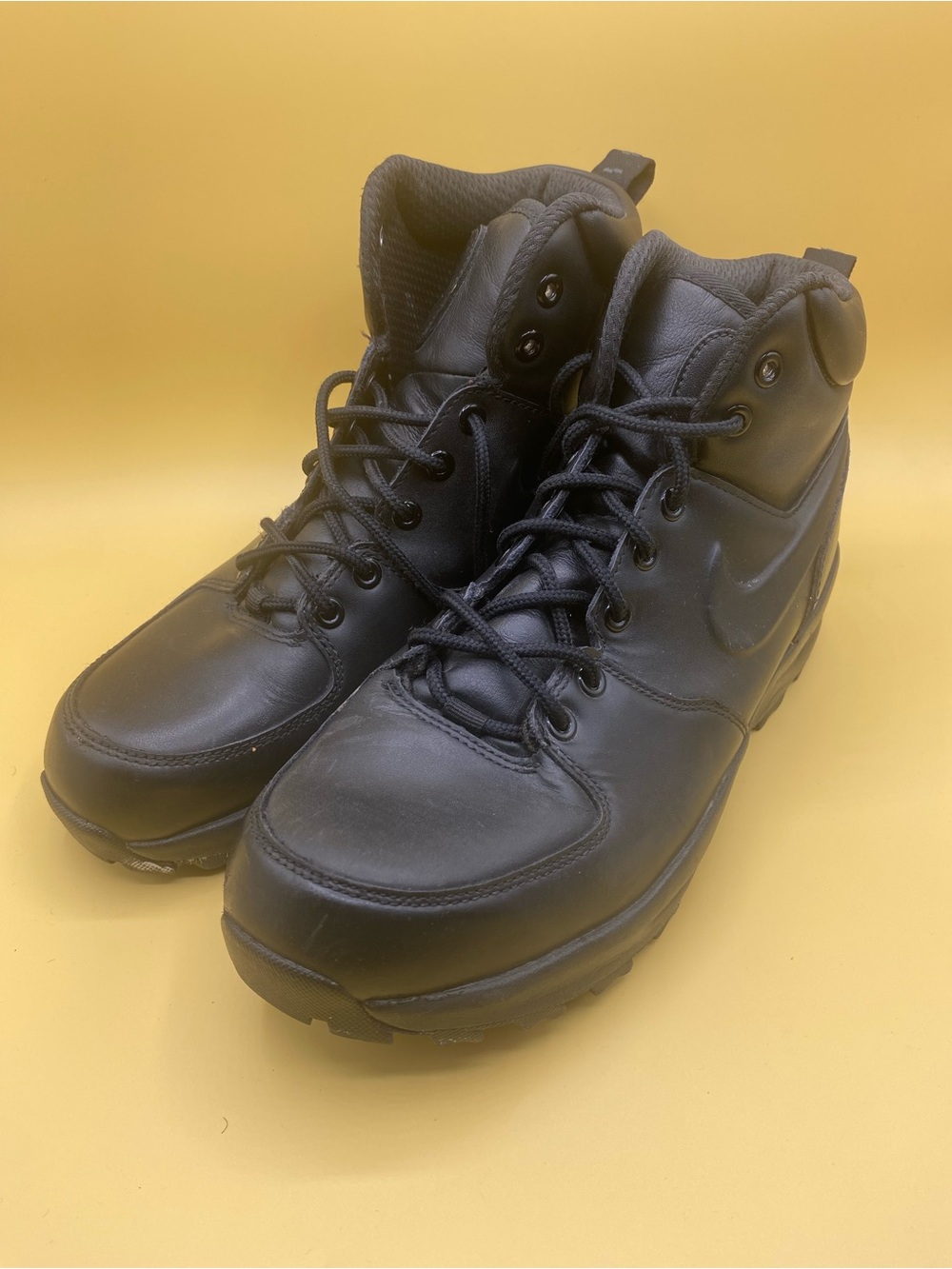 Nike Manoa Leather boot triple black - Picture 4 of 4